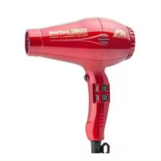Parlux Secador 3800 Eco Friendly Rojo - Potente y Ecológico - Profesional - 1