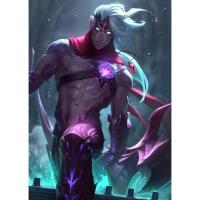 Póster De Pared HD De Liga of Legends Personajes Populares Xayah Rakan Yasuo KaiSa Ahri Jinx En Lienzo Para Decoración Del Hogar Arte Clásico Sin Marco - details 6