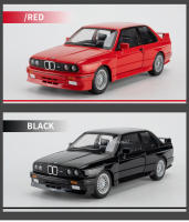 Coche De Juguete M3 De 1:24 Con Sonido Luz Y Puertas Abiertas Coche Miniatura De Aleación De Metal Para Niños Regalo Tamaño Realista - details 3