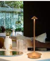 Lámpara De Mesa Recargable LED Con Sensor De Toque Luz Nocturna Sin Cable Para Lectura En Escritorio Para Restaurante Hotel Bar Habitación Dormitorio - details 9