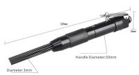 Herramienta De Acero Pneumática Para Eliminar Rusticidad 3mm 12 Agujas Escáner Aire Pulidora De Herramientas De Quemaduras De Acero - details 1