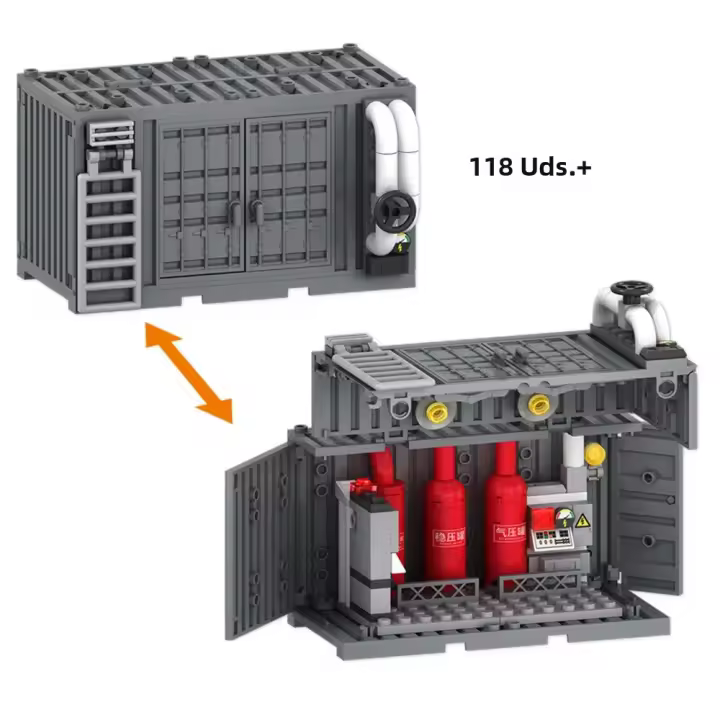 Bloques De Construcción Militar WW2 World War 2 Para Niños Soldados De La Policía SWAT Base De Cannon Arma De Juguetes Compatible Con Lego ABS Sin Batería - 1