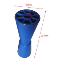Rodillo De Barra De Barco Para Remolques De Barco Diametro 3.50 Pulgadas Apertura 0.87 Pulgadas Herramienta Rodante Para Acampaderos Puertos RV Motobarco Componentes Marinos PP - details 5