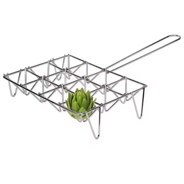 Sauvic Parrilla Para Verduras 25x25 Cm 9 Unidades - 1