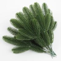 6Pcs Ramas De Pino Artificial Para Decoración De Navidad Árbol De Navidad Adornos Decoración De Mesa Sala De Estar Plantas Falsas Para El Hogar - details 0