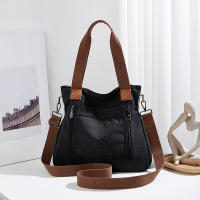 Bolso De Hombro Para Mujer En Lona De Gran Capacidad Bolso Multifuncional De Moda Para Comunicación Al Aire Libre Bolso Cruzado - details 1