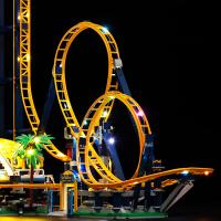 Kit De Luz LED Para Bloques De Construcción 10303 Loop Coaster Juguete DIY Con Lámpara Set De Juguetes Para Niños Sin Bloques Incluidos - details 10