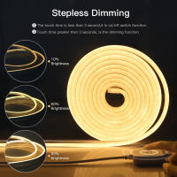 Tira De Neón LED 120LEDs/M Con Control Remoto Y USB 5V Luz Impermeable Para Cocina Hogar Armario Exterior Jardín - details 6
