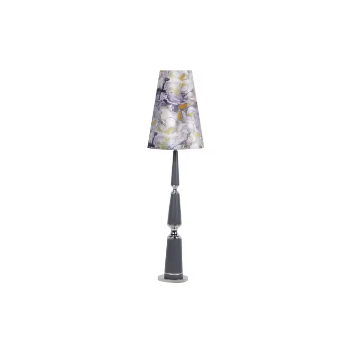 Adda Home - Lámpara de Pie Poliresina Bishop 45,5x45,5x172 Cm - Diseño Moderno y Elegante - 1