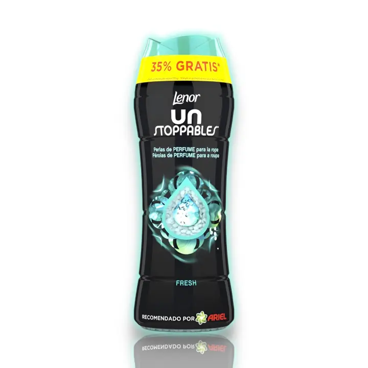 Lenor Unstoppables Ariel 285g - Perlas de Perfume para la Ropa - Potenciador de Aroma para el Lavado - Fragancia Fresca - Pack de Unidades - LENOR. - 1