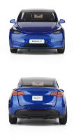 Modelo De Coche Tesla Model Y Model 3 Model S De 1:24 En Aleación Con Sonido Y Luz Juguete Coleccionable Para Niños Regalo De Cumpleaños - details 10