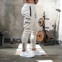 Nuevos Pantalones De Entrenamiento Para Hombre 2024 Primavera Y Otoño Color Sólido Deportivos Cómodos Para Exterior Y Fitness Con Bolsillos De Camuflaje - details 36
