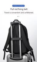 Mochila Rilibegan Para Hombres Capacidad Grande Estilo Business Bolsa De Computadora Viaje Simplicidad Mochila Casual Para Colegio - details 6