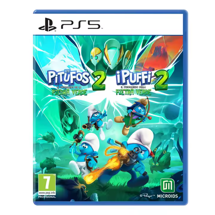 Los Pitufos 2 The Prisoner of the Green Stone - PS5 - Nuevo Precintado - PAL España - 1
