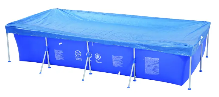 Cubiertas de piscina AVENLI con ataduras de cuerda. ±258cm X 179cm X 66cm. Calienta el agua al sol. Evita la pérdida de calor. - 1