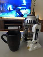 Tetera De Café Manual Star Wars R2-D2 960ml Acero Inoxidable Robot Cartoon Para Oficina Y Hogar Miniatura Termo Moka - details 10