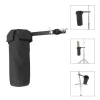Bolsa Para Palillos De Batería Negra De Tela Oxford 600D Cilíndrica Portadora De Instrumentos De Percusión Accesorios De Música - details 9
