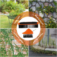 Herramienta De Eliminación De Malas Hierbas Con Cepillo Ajustable Para Jardín Raíces De Grama Y Suelo Suave Doble Cabeza De Cepillo Material De Acero Inoxidable Y Metal - details 3