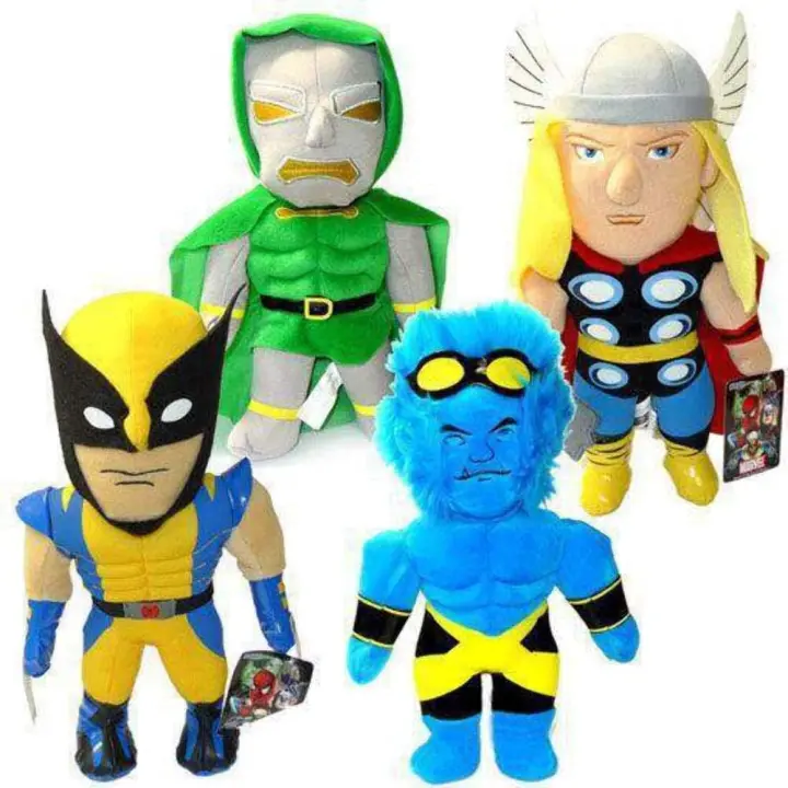 Play By Peluche Marvel Lil Big Guys Surtido 1 Unidad - Colección Marvel - 1