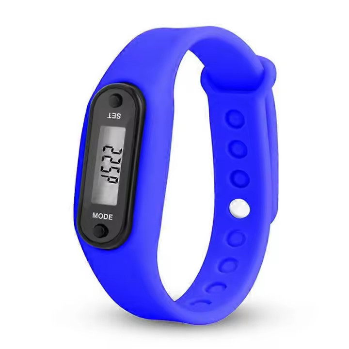 Paso cuenta actividad Tracker fitness deporte reloj muñeca podómetro LCD adulto Niño - 1