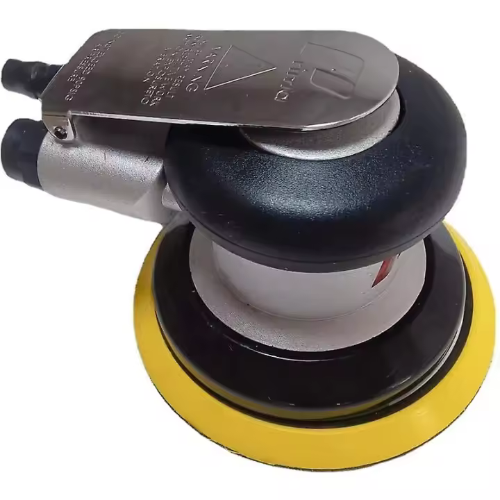 1 Unidades Profesional Neumática Random Orbital Sander, High Rendiminiento de Doble Acción Aire Mini Pulidor, 9500RPM (125mm) - 1