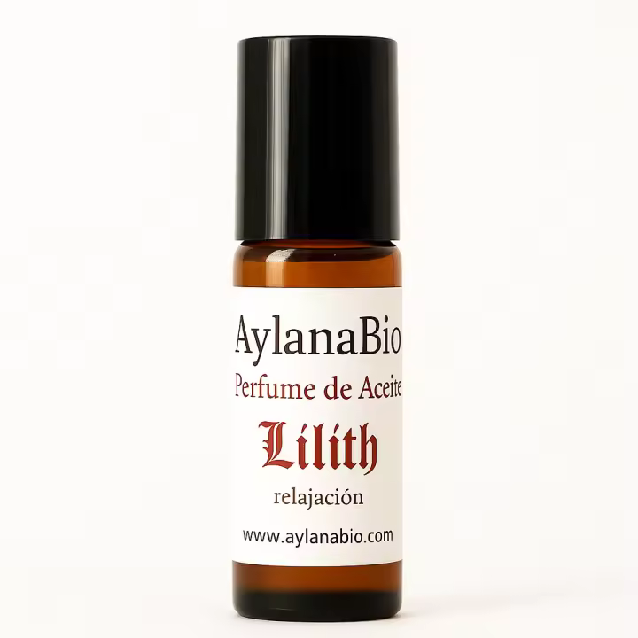 Aylanabio - Lilith Perfume de Aceite Natural | Colección Diosas | Aroma Intenso y Místico | Artesanal con Aceites Esenciales Naturales | Empoderamiento Femenino - 1