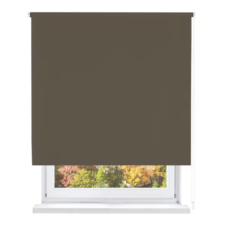 YUNIK HOME- Estor Enrollable Opaco, Blackout. Protección de Pantalla para Ventanas, Bloquea la Entrada de la luz Ideal para habitación, comedor, salón para Puertas y Ventanas, Fácil Instalación. - 1