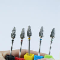 Cutter De Cerámica Para Manicura Brocas De Uñas Eléctricas Accesorios De Fregado Rosa Azul Herramientas De Corte Para Uñas - details 3