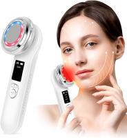 Terapia de luz roja para arrugas faciales y cervicales, palos faciales antienvejecimiento, moldes fríos y herramientas de limpieza térmica y profunda para el cuidado de la piel - details 0