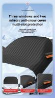 Cubierta De Parabrisas Para Coche Con Imán Y Bandas Reflectantes Protección Contra Hielo Y Nieve Ventana Delantero Material De Poliéster - details 3