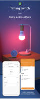 Bombilla LED Inteligente WiFi Tuya Smart Life RGB Lámpara Alexa Google Alice 220V 110V E27 B22 E14 GU10 Control Por App Y Voz - details 8