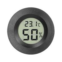 Mini Termómetro Redondo Electrónico LCD Para El Hogar Medidor De Temperatura Y Humedad Indor Herramientas De Mercancía - details 2