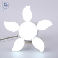 Bombilla LED Plegable Super Brillante Para Hogar Y Garage Cinco Hojas Ajustable Ceilinado Eficaz En Energía Spot Luz De Ambiente - details 25