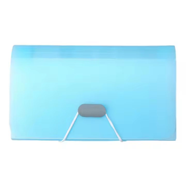 Carpeta Transparente De Color Caramelo Para Mini A6 Con Lanyard De 13 Celdas Organizador De Archivos De Oficina Carpeta De Boletos - 1