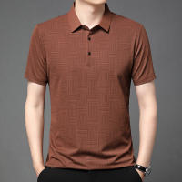 Camisa Polo De Algodón Impresión Para Hombre 2024 Estilo Casual Transpirable Y Cómoda Con Mangas Cortas Moda Primavera Verano - details 15
