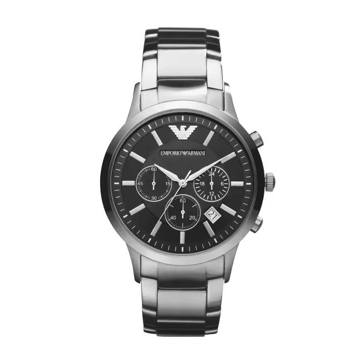 Emporio Armani Reloj STAINLESS STEEL，SILVER，QUARTZ/CHRONO AR2434 - 1