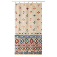 Lanovenanube - Cortina alpujarreña con trabillas ROMBOS Nº58 de 140x260 cm - details 0