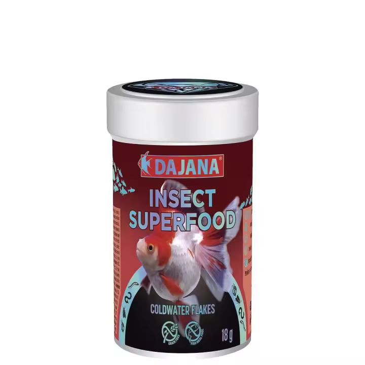Alimento para peces de agua fría INSECT SUPERFOOD de DAJANA - Nutrición balanceada y sostenible - 1