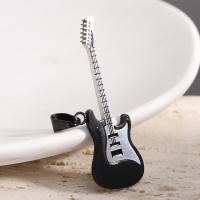 Collar De Guitarra Eléctrica Personalizada VQYSKO Joyería Musical Para Juguetes Regalo Para Amante Y Maestro Mejor Amigo - details 6