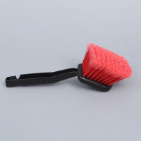 Cepillo De Limpieza Para Ruedas De Coche Con Cerda Roja Y Mango Negro Herramienta Para Lavar Automóviles Y Motocicletas - details 3