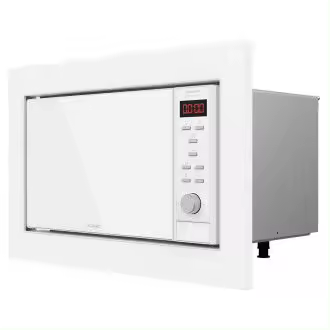 CECOTEC 01388 Microondas digital encastrable con capacidad de 23 litros en color blanco GrandHeat 2350 - 1