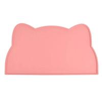 Alfombrilla De Alimento Para Perros De Silicona Antideslizante Accesorios Para Comer Y Beber Para Mascotas Tamaño 46x24cm Colores Gris/Azul/Rosa - details 11