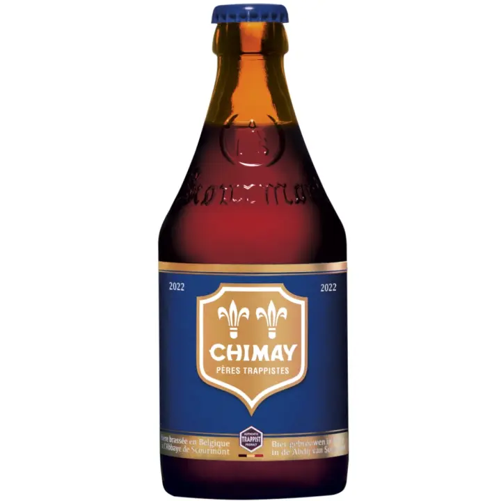 6 uds x  Chimay Azul 33Cl Cerveza trapense Belga tostada graduación 9º - 1
