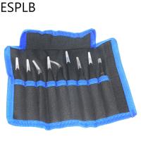 Set De Pinzas De Precisión ESD En Acero Inoxidable Anti-estática Para Reparación Industrial Y Soldadura De Electrónica Herramientas Antimagnéticas - details 4