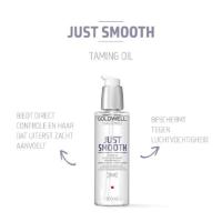 Goldwell Just Smooth. Aceite para Cabello Rebelde con Efecto Antihumedad y Protección del Color. 100 Ml. - details 1