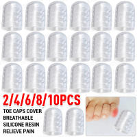 Protector De Dedos De Pie En Silicona 2-10Pc Alivio Del Dolor De Uñas Protección Anti-fricción Para Cuidado Del Pie Herramienta De Capa De Dedo - details 0