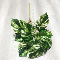 Gran Planta Artificial De 90cm Monstera Falsa Ramas De Plástico Árbol Tropical Hoja De Tortuga Grande Para Decoración De Jardín Y Hogar - details 4