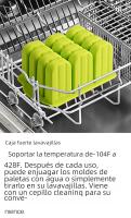 Molde De Helado De Silicona Mini Con Palitos De Madera Para Verano Herramientas De Helados Eco-amigables Y Personalizables - details 6
