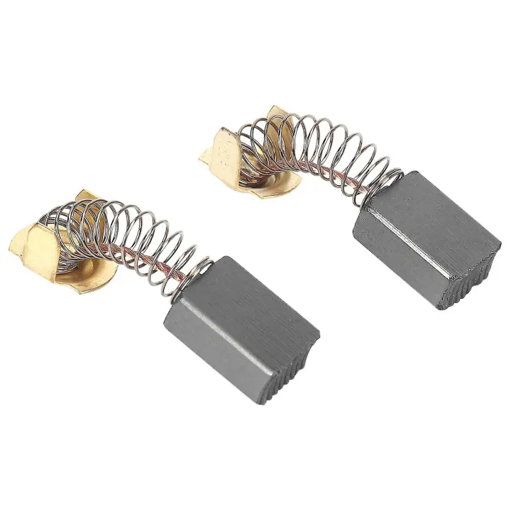 2 Pcs 7mm X 11mm X 18mm Electric Replacement Motor Carbon Brushes - 1