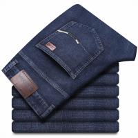 Wthinlee Jeans Para Hombre Negocios Casual Stretch Denim Azul Y Negro Trasero Recto Moda Primavera Verano Ropa De Marca - details 25